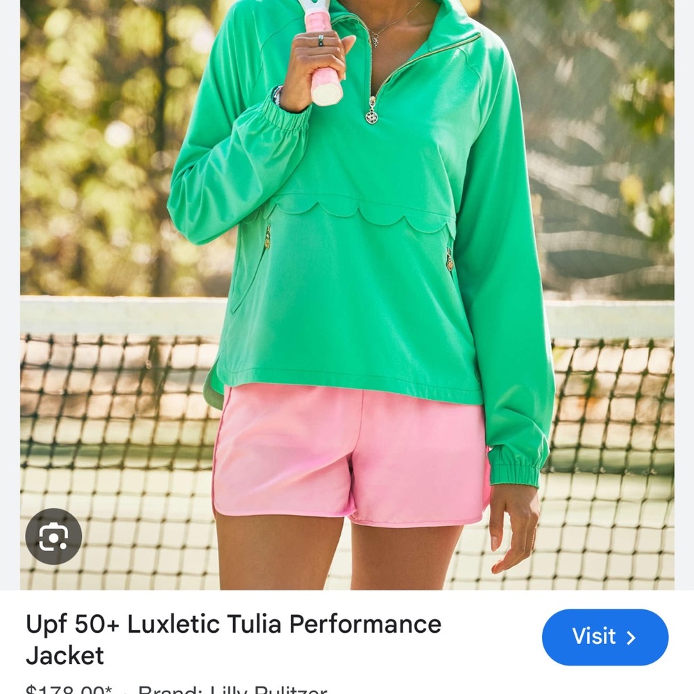Lilly Pulitzer Tulia Jacket size XL